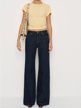 Reformation Cary Low Rise Slouchy Wide Leg Jeans
